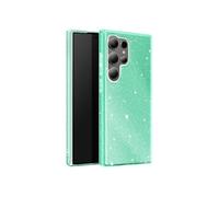 Coque Paillette pour Samsung Galaxy S24 Ultra Silicone Ultra fine Vert