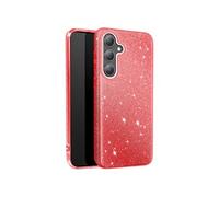 Coque Paillette pour Samsung S24 Plus et S25 Plus Silicone Ultra fine Rouge