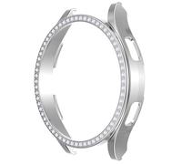 Coque Paillettes Diamant pour Samsung Galaxy Watch 7 44mm Coque Protection Femme,Protection Rigide en PC Légère, Design Élégant avec Strass, Accessoire de Mode pour Femme