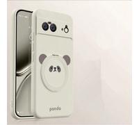 Coque panda mignonne avec support compatible avec les Pixel 6, 6 Pro, 7, 7 Pro, 7A, 8, 8 Pro, 8A, 9, 9 Pro, 9A, 10, 10 Pro, Galaxy S21, S22, S23, S24 Plus, S25, iPhone 15, 16, 17, 17 Pro Max, 12, 13,