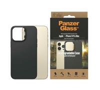 Coque PanzerGlass biodégradable noire pour iPhone 14 Pro Max