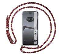 Coque Pendentif Transparent Compatible Avec Xiaomi 13 Lite 5G Cordon Rose /D