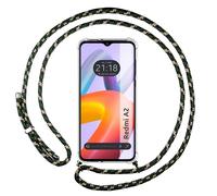 Coque Pendentif Transparent Compatible Avec Xiaomi Redmi A2 Cordon Vert / Dora