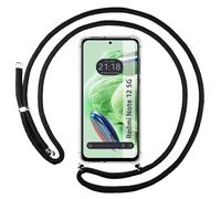 Coque Pendentif Transparent Compatible Avec Xiaomi Redmi Note 12 5G Cordon Ne