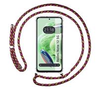 Coque Pendentif Transparent Compatible Avec Xiaomi Redmi Note 12 5G Cordon Ro