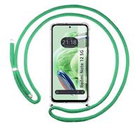 Coque Pendentif Transparent Compatible Avec Xiaomi Redmi Note 12 5G Cordon Ve