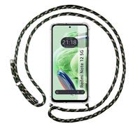 Coque Pendentif Transparent Compatible Avec Xiaomi Redmi Note 12 5G Cordon Voir