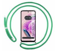 Coque Pendentif Transparent Compatible Avec Xiaomi Redmi Note 12S Cordon Verdure