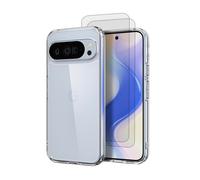Coque Pixel 10 Pro XL Antichoc Silicone bords renforcés + 2 Vitres en verre trempé Protection écran Evetane