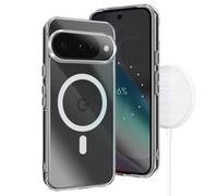 Coque Pixelsnap pour Google Pixel 10 et 10 Pro Compatible Accessoires MagSafe Transparent