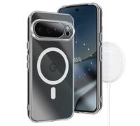 Coque Pixelsnap pour Google Pixel 10 Pro XL Compatible Accessoires MagSafe Transparent