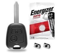 Coque Plip Boitier pour Télécommande itroen C1 C2 C3 Picasso Berlingo Saxo Xsara ✚ Pile CR2016 Energizer - Kit iRace Keys®