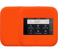 Coque Pocket WiFi Compatible avec Nighthawk M6 Pro / M6 Coque - Coque de Protection pour Routeur WiFi Portable en Silicone - Orange