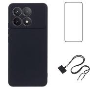 Coque Poco F6 Pro 5G Protecteur Écran et Lanière