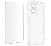 Coque Poco X4 GT Silicone Souple Film Verre Trempé 9H Transparent