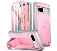 Coque Poetic Revolution pour Google Pixel 8A 5G, [Testée contre les chutes de 20 pieds de qualité militaire], Coque de protection antichoc robuste sur tout le corps avec béquille, Protection d'écran