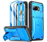 Poetic Revolution Coque pour Google Pixel 9A 5G, coque d'appareil photo coulissante, protection d'écran intégrée [fonctionne avec identification d'empreintes digitales], [2 cadres avant] coque