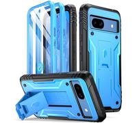 Coque Poétique pour Google Pixel 8A 5G Testée en chute de 6 m, Mil-Grade, robuste et résistante aux chocs avec béquille