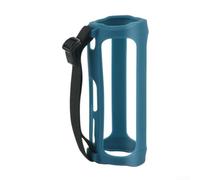 Coque portable en silicone pour haut-parleur JBL Flip5 avec design anti-chute et sangle intégrée pour un transport sans effort Bleu