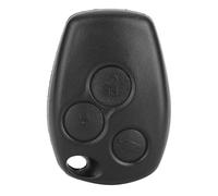 Coque Porte-clés, étui Porte-clés Télécommande 3 Boutons, Compatible avec Logan Sandero Clio Fluence Vivaro Master Traffic