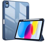 Coque Porte-Stylet pour iPad A16 11 Pouces 2025 11ème Génération, iPad 10ème Génération 10,9 Pouces en 2022, Nouvel Étui,Bleu Marine