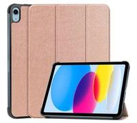 imoshion Coque tablette Trifold pour Apple iPad 11 (2025) 11 pouces A16 / iPad 10 (2022) 10.9 pouces - Rose Doré