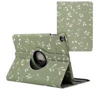 imoshion Coque tablette Design rotatif à 360° pour Apple iPad 6 (2018) 9.7 pouces / iPad 5 (2017) 9.7 pouces - Green Flowers