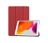 imoshion Coque tablette Trifold pour Apple iPad 9 (2021) 10.2 pouces / iPad 8 (2020) 10.2 pouces / iPad 7 (2019) 10.2 pouces - Rouge