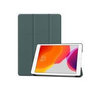 imoshion Coque tablette Trifold pour Apple iPad 9 (2021) 10.2 pouces / iPad 8 (2020) 10.2 pouces / iPad 7 (2019) 10.2 pouces - Vert foncé