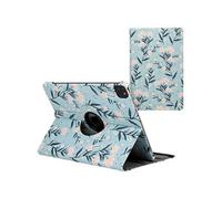 Coque portefeuille pour iPad Pro 12.9 (2020) iMOSHION® 360° Draaibare Design Bookcase 2.0 Bleu clair