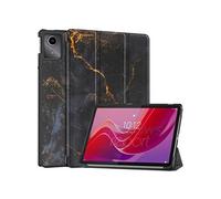 imoshion Design Bibliothèque pliante pour la Lenovo Tab M11 - Marbre noir
