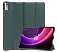 Coque portefeuille pour Lenovo Tab P11 (2nd gen) imoshion Étui de téléphone portefeuille Trifold Vert foncé G