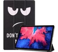 imoshion Coque tablette Design Trifold pour Lenovo Tab P11 / P11 Plus - Don't touch