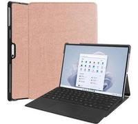 imoshion Coque tablette Trifold pour Microsoft Surface Pro 9 / Pro 10 - Rose Doré