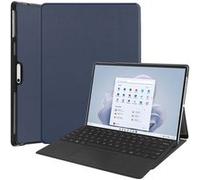 imoshion Coque tablette Trifold pour Microsoft Surface Pro 9 / Pro 10 - Bleu foncé