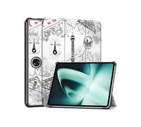 Coque portefeuille pour OnePlus Pad imoshion Étui de tablette portefeuille Design Trifold Multicolore G