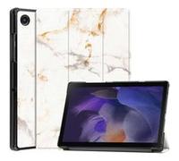 imoshion Coque tablette Design Trifold pour Samsung Galaxy Tab A8 - White Marble