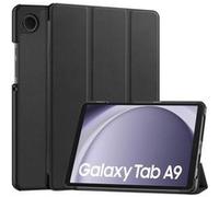Coque portefeuille pour Samsung Galaxy Tab A9 iMOSHION® Étui de téléphone portefeuille Trifold Noir