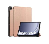 Coque portefeuille pour Samsung Galaxy Tab A9 Plus imoshion Étui de téléphone portefeuille Trifold Rose dorée G
