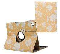 imoshion Coque tablette Design rotatif à 360° pour Samsung Galaxy Tab A9 Plus - Yellow Flowers