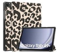 imoshion Coque tablette Design Trifold pour Samsung Galaxy Tab A9 Plus - Leopard