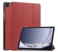 imoshion Coque tablette Trifold pour Samsung Galaxy Tab A9 Plus - Rouge