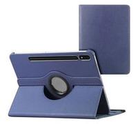 imoshion Coque tablette rotatif à 360° pour Samsung Galaxy Tab S8 Plus / S7 Plus / S7 FE 5G - Bleu foncé