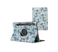 imoshion Coque tablette Design rotatif à 360° pour Samsung Galaxy Tab S9 11.0 pouces - Flowers