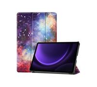 imoshion Coque tablette Design Trifold pour Samsung Galaxy Tab S9 11.0 pouces / Tab S10 FE / S9 FE 10.9 pouces - Space