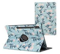 Coque portefeuille pour Samsung Galaxy Tab S9 Ultra,Samsung Galaxy Tab S10 Ultra imoshion 360° Draaibare Design Bookcase 3 inkepingen Bleu clair G