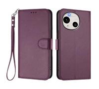 Coque Portefeuille pour Sharp Aquos R11 Étui, Silicone Flip Case Antichoc Cuir Housse avec 360 Degrés Protection Cover-Violette