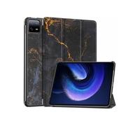 imoshion Coque tablette Design Trifold pour Xiaomi Pad 6 / 6 Pro - Black Marble