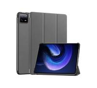 Coque portefeuille pour Xiaomi Pad 6 Pro,Xiaomi Pad 6 imoshion Étui de téléphone portefeuille Trifold Gris G