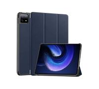Coque portefeuille pour Xiaomi Pad 6,Xiaomi Pad 6 Pro imoshion Étui de téléphone portefeuille Trifold Bleu foncé G